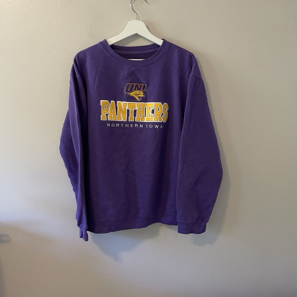 Vintage 90s Northern Iowa Panthers Crewneck Sweatshirt No Size